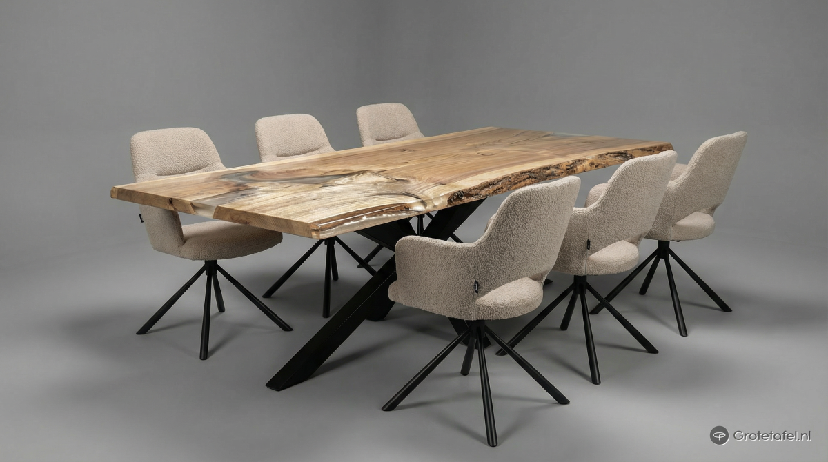 Productfoto maatwerk tafel - Grotetafel.nl