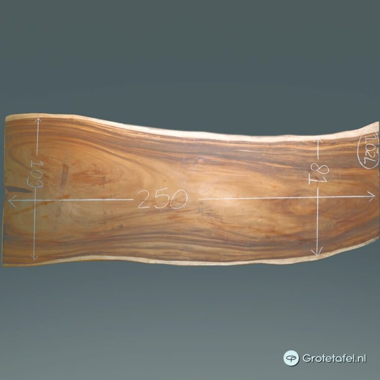 Suar tafelblad 250cm