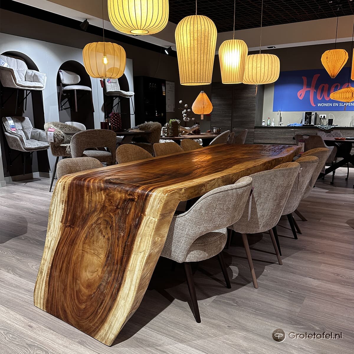 Suar watervaltafel 300cm - sfeerfoto 6
