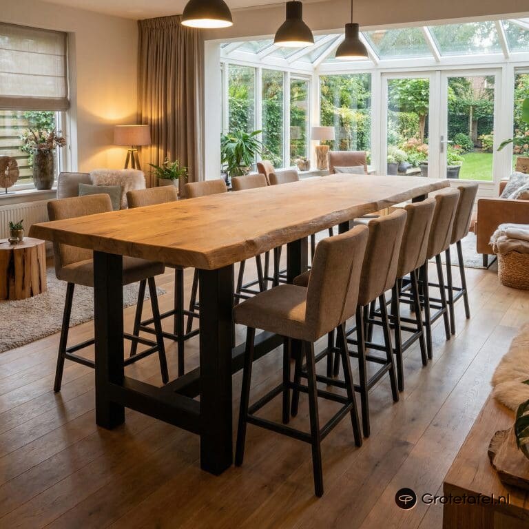 4 meter bartafel!