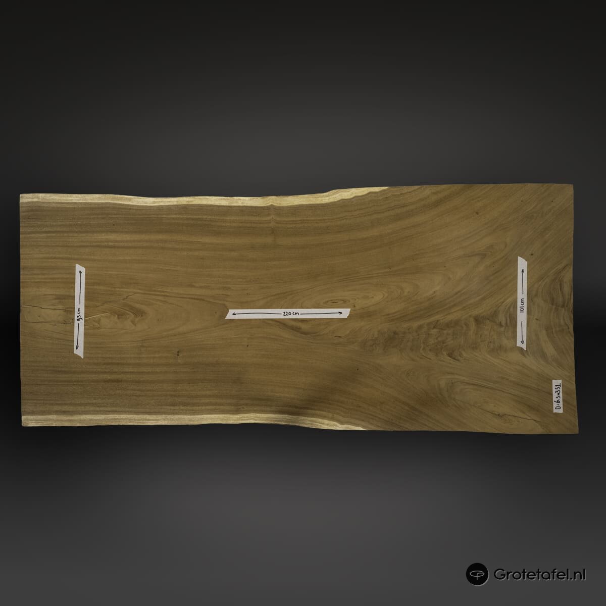 Suar tafelblad 220cm - sfeerfoto 1
