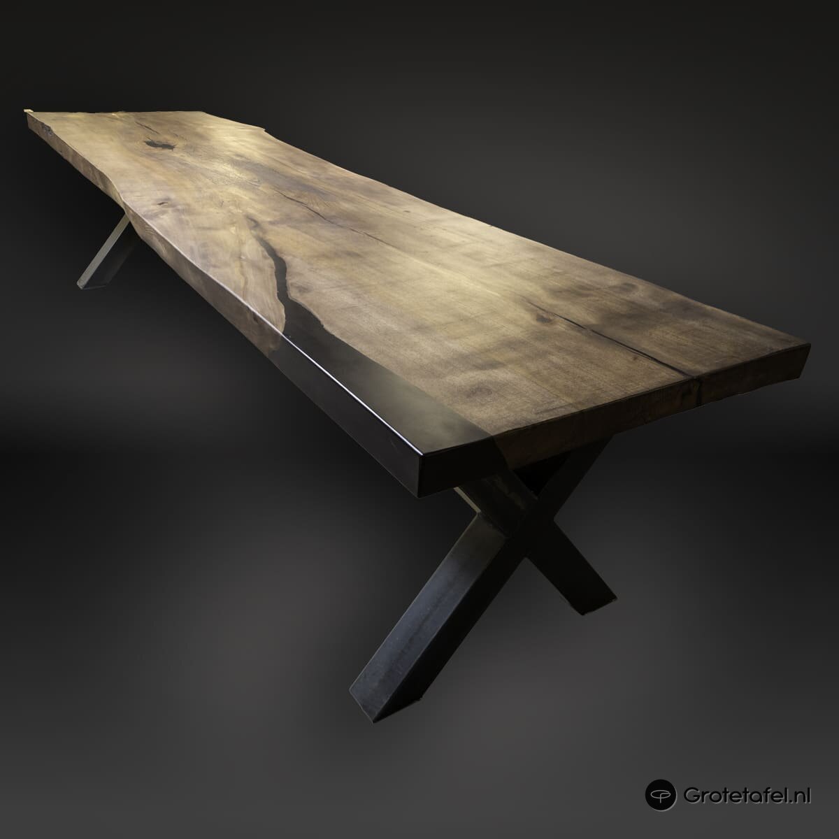 Beuken tafelblad 340cm - sfeerfoto 4