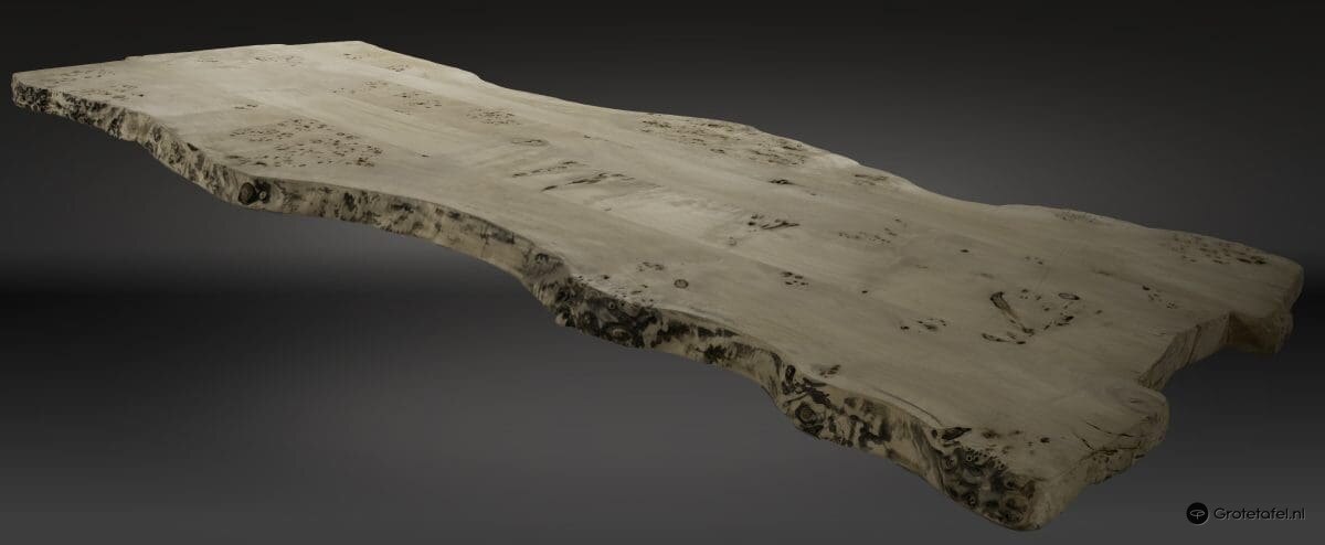 Tafelblad van massief europees iepenhout - sfeerfoto 3
