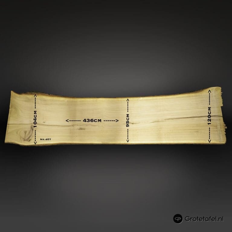 Eiken tafelblad 440cm