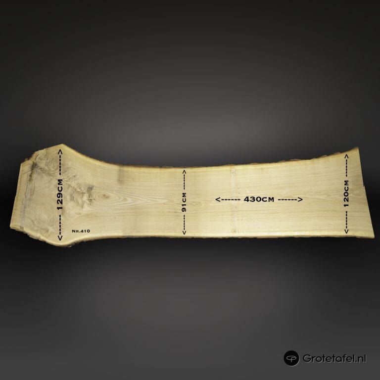 Eiken tafelblad 430cm