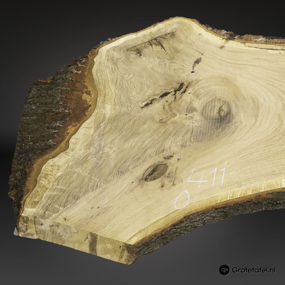 Eiken tafelblad 430cm - sfeerfoto 2