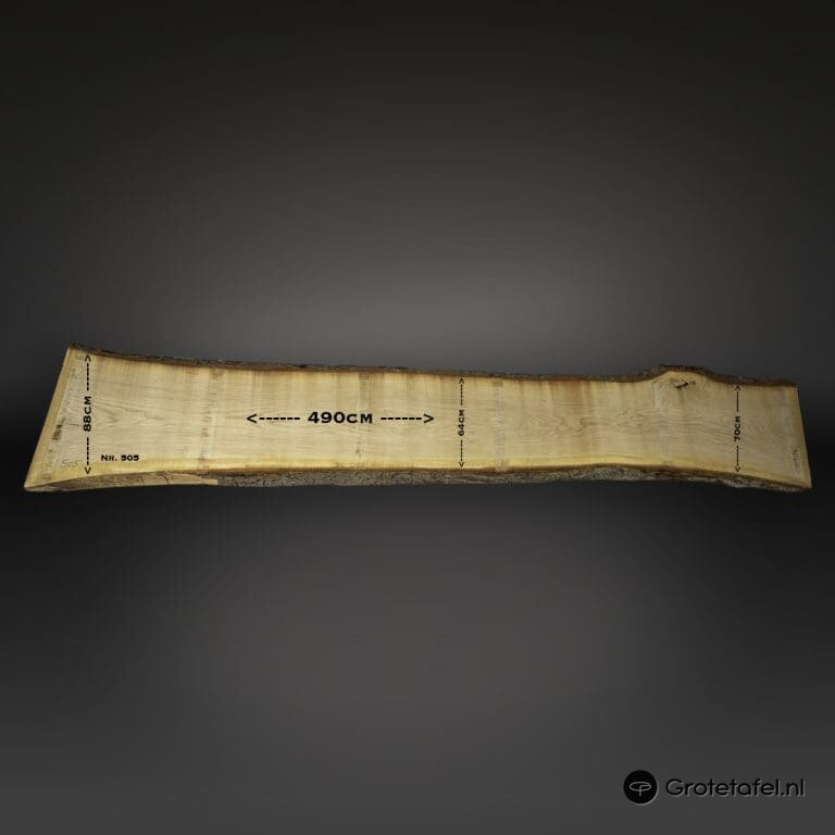 Eiken (Bar)tafelblad 490cm