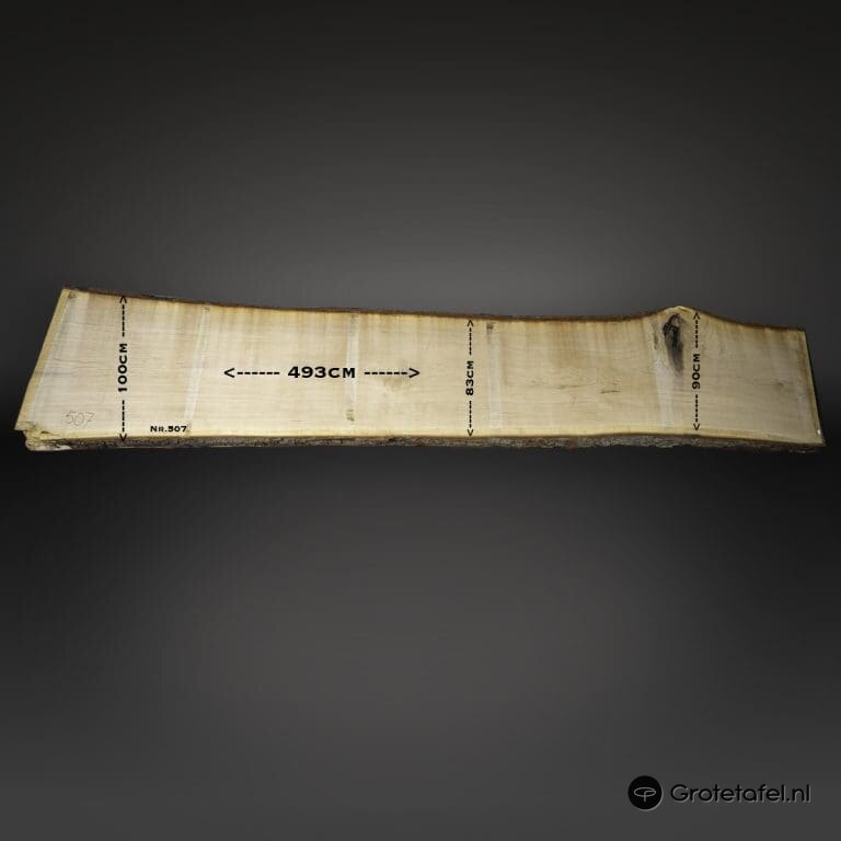 Eiken (Bar)tafelblad 490cm