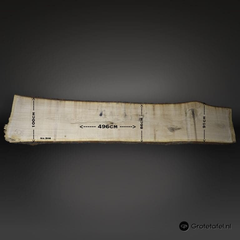 Eiken (Bar)tafelblad 500cm
