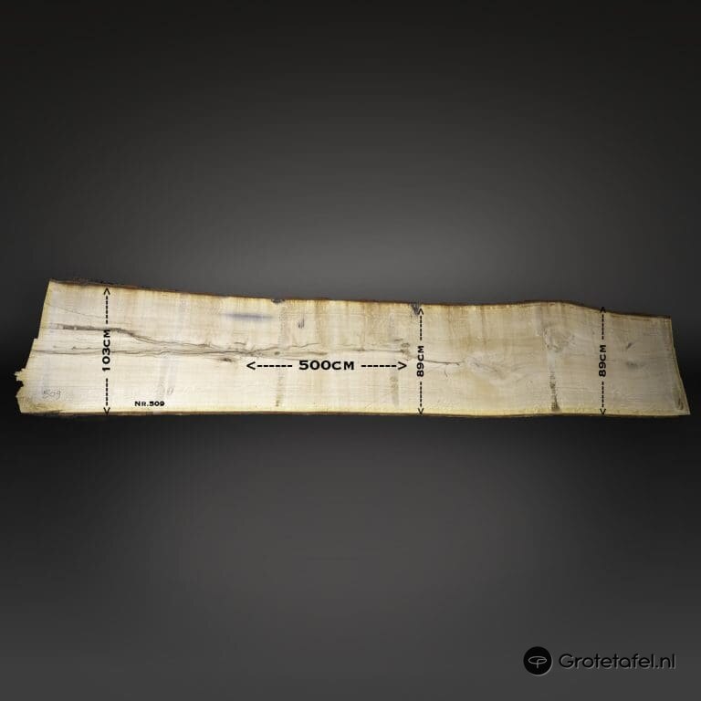 Eiken (Bar)tafelblad 500cm