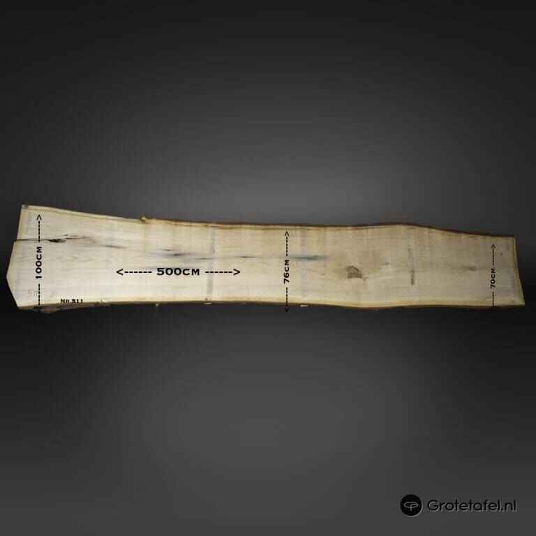 Eiken (Bar)tafelblad 450cm