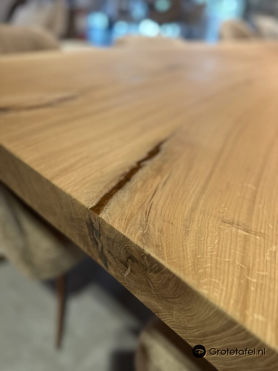 Eiken eetkamertafel 310cm (U03) - sfeerfoto 7