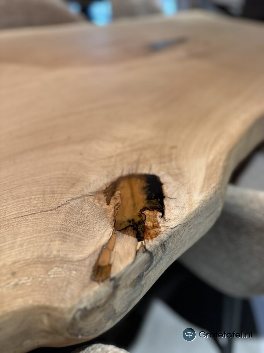 Eiken eetkamertafel 310cm (U03) - sfeerfoto 6