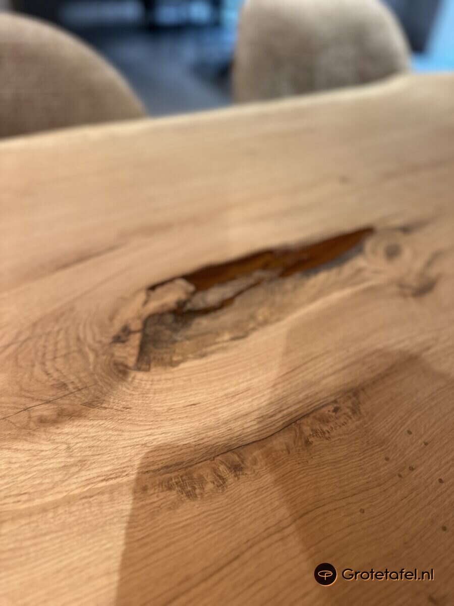 Eiken eetkamertafel 310cm (U03) - sfeerfoto 5