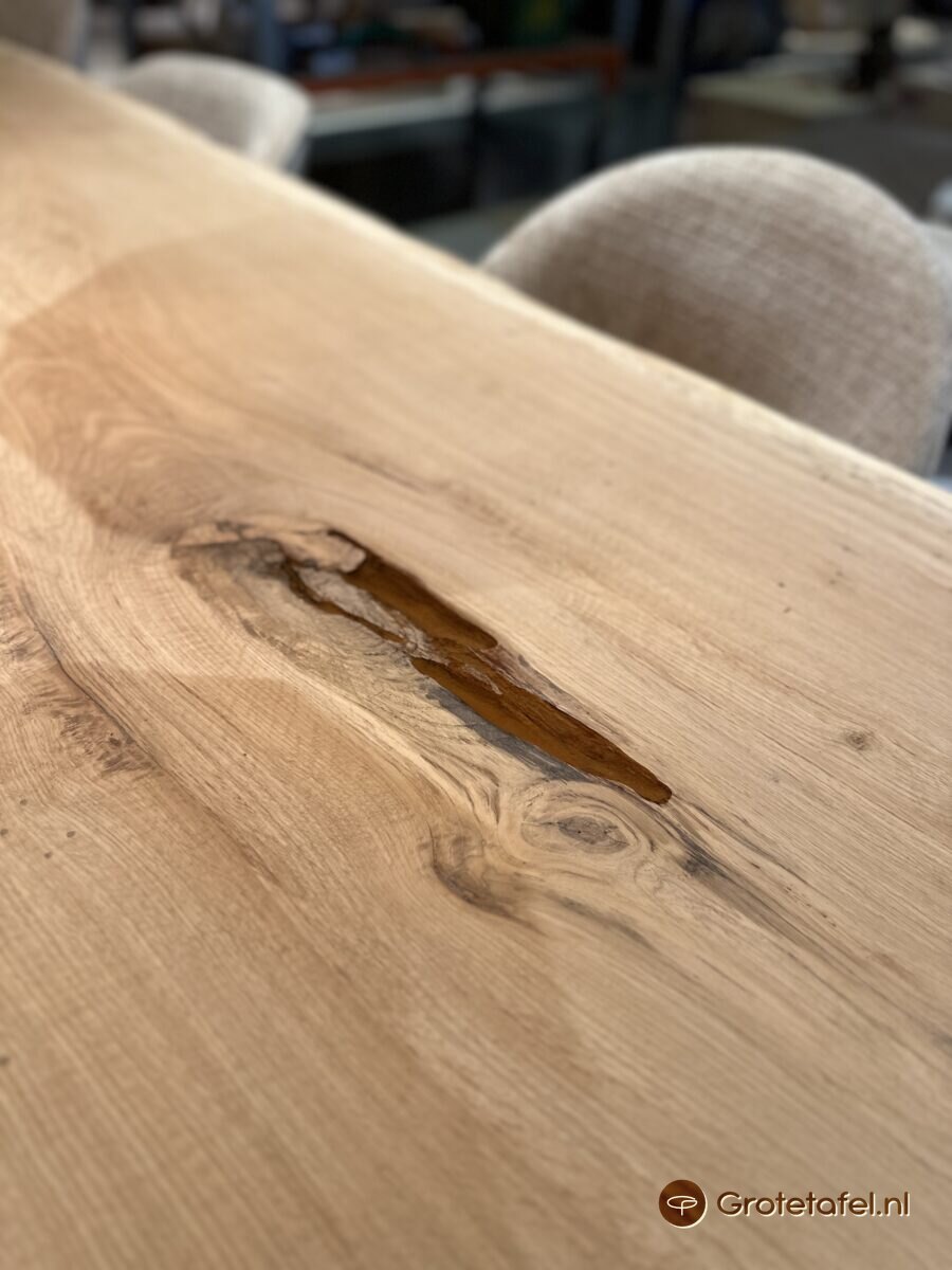 Eiken eetkamertafel 310cm (U03) - sfeerfoto 4