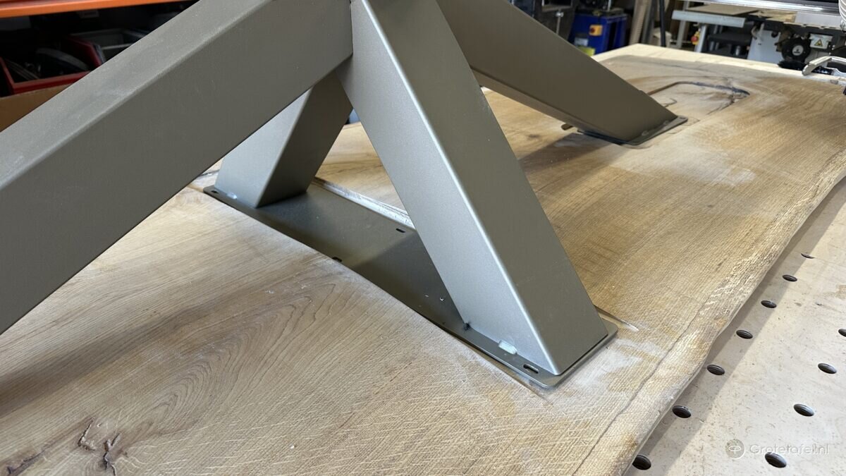 Eiken eetkamertafel 240cm - sfeerfoto 5